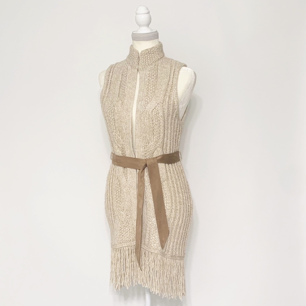 Chico’s “Fringe Fran” Sweater Vest - Size 0 (S/4)